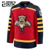 Lasten NHL Florida Panthers Pelipaita 2025-26 Fanatics Premium Sam Reinhart Winter Classic Punainen